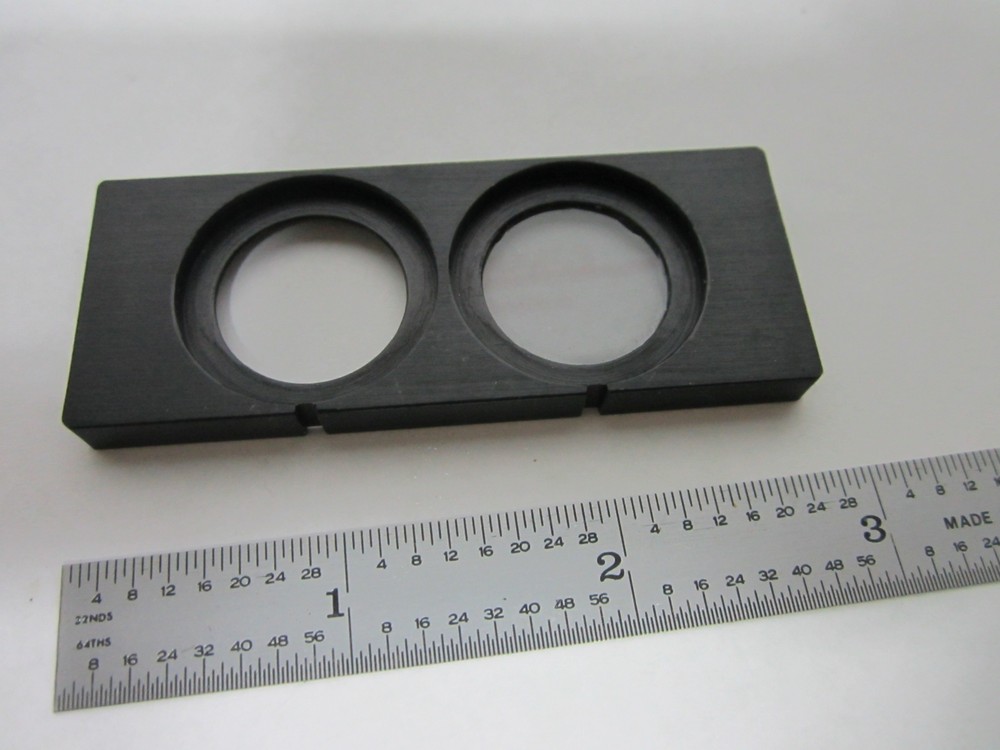 MICROSCOPE PART SLIDE FILTER NEUTRAL DENSITY OPTICS #R2-28