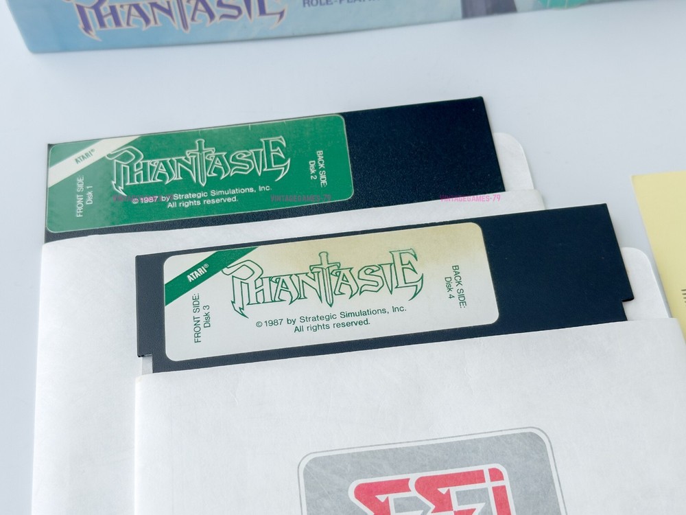 Phantasie - SSI - 1987 / Atari 8-bit