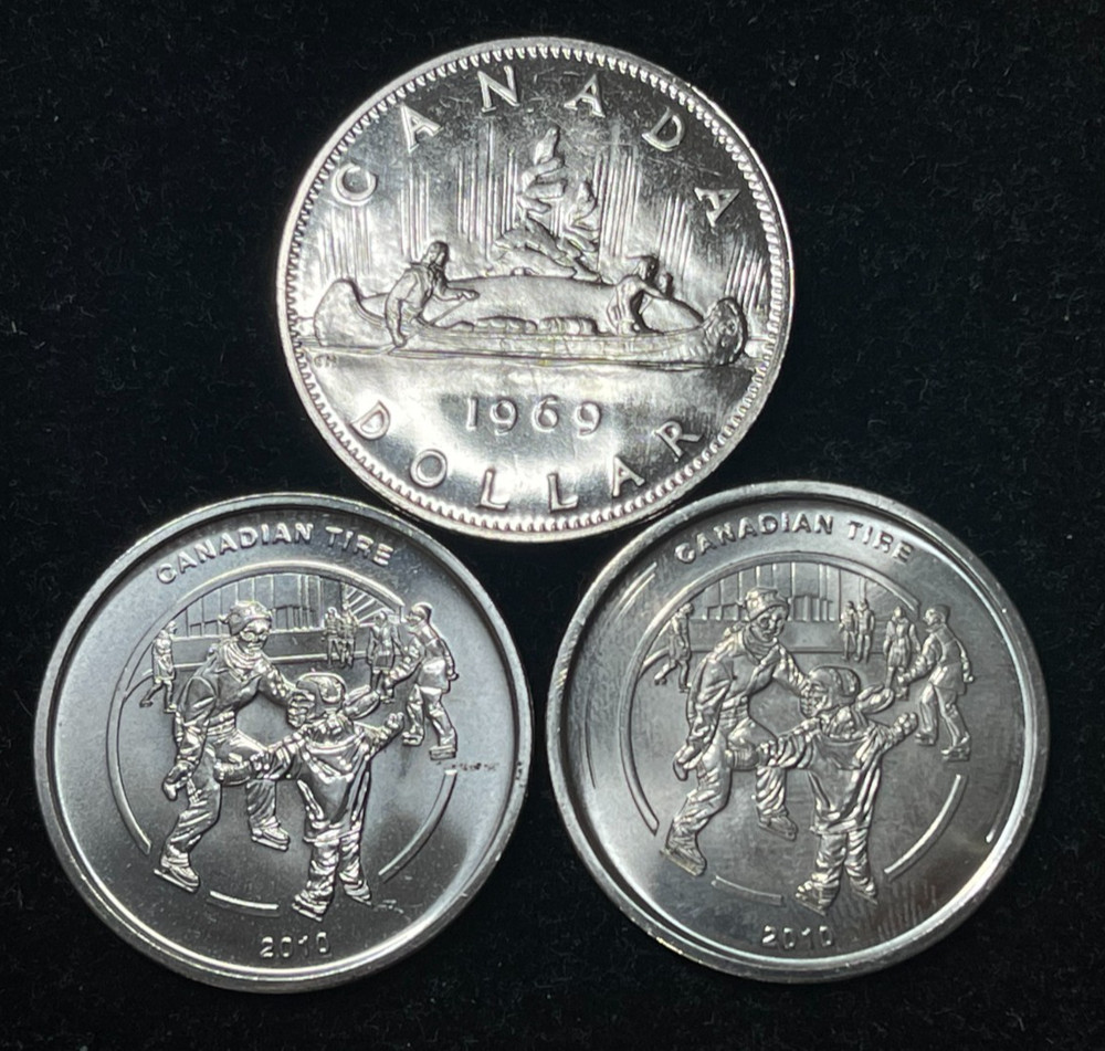 Canada 3 BU Coins Lot High Value