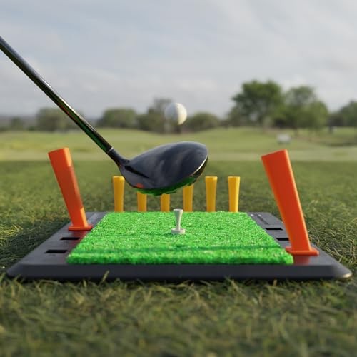 Launch Deck Golf Swing Trainer - Fix Your Slice I Swing Mastery Tool by Hank