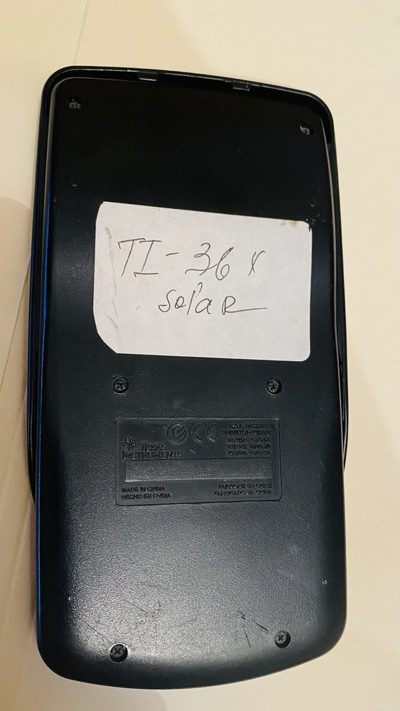 Texas Instruments TI-36X Solar Scientific Calculator -