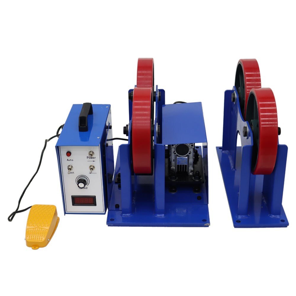 110V 2200LB Digital Welding Turning Rolls Welding Roller Rack with Control Box