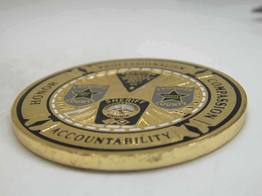 FAUQUIER COUNTY SHERIFF DEPT CHALLENGE COIN