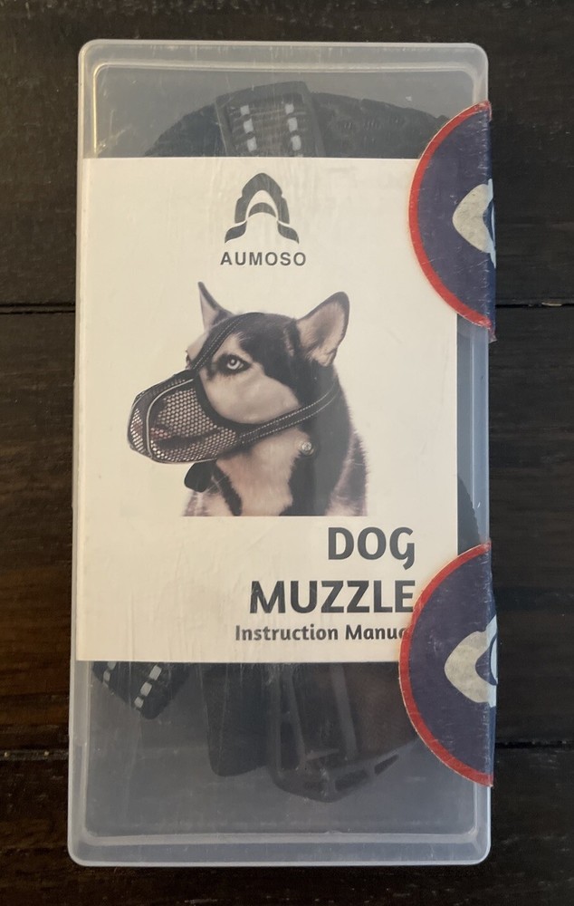 Aumoso Dog Muzzle Size Small— NEVER OPENED