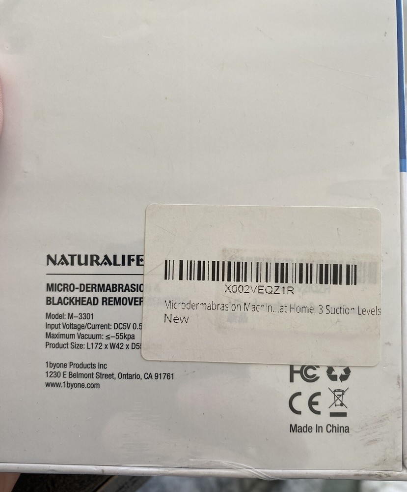New Naturalife Microdermabrasion & Blackhead Remover Machine