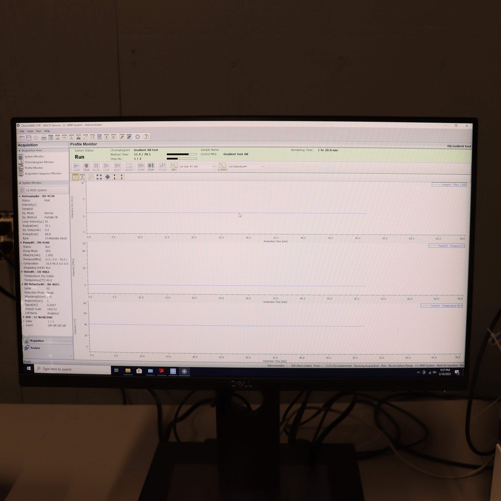 Jasco LC-4000 Series RHPLC HPLC System