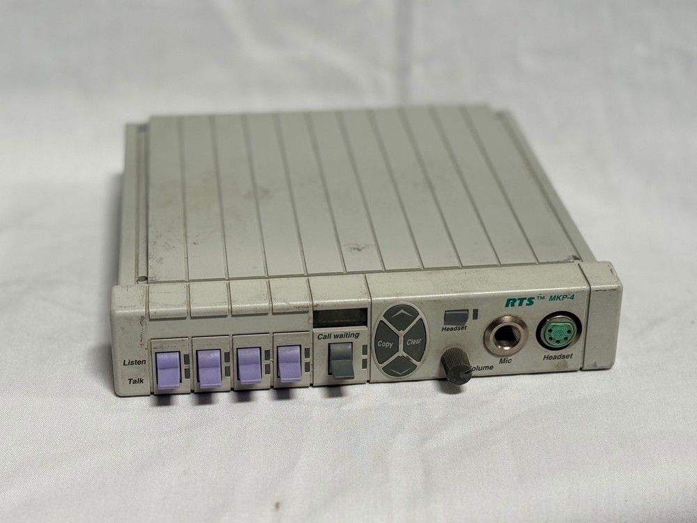 RTS MKP-4 User Programmable Intercom System