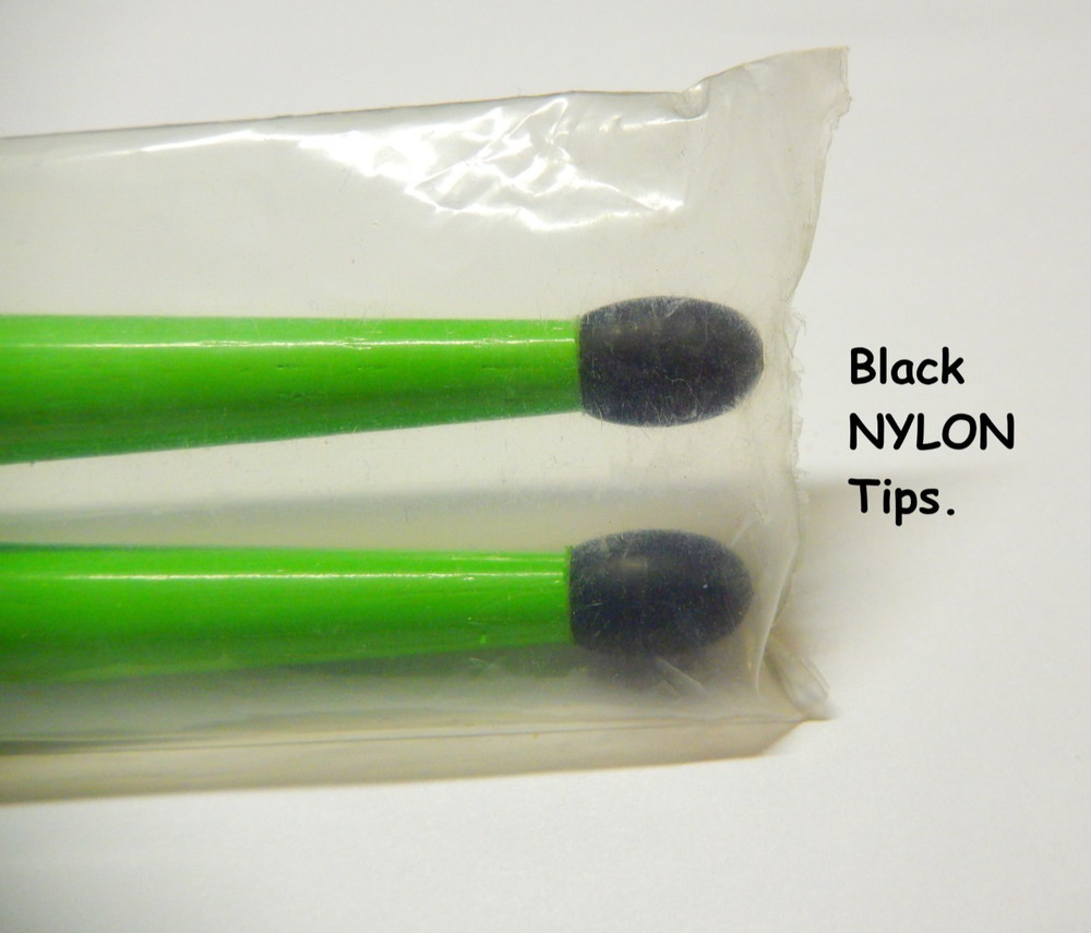 Hot Sticks Drum Sticks, 2B NYLON Tip DRUMSTICKS, GREEN DRUMSTICKS