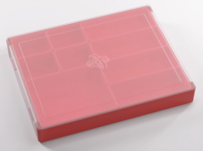 Gamegenic Token Silo (Red) - Modular Token Storage Container