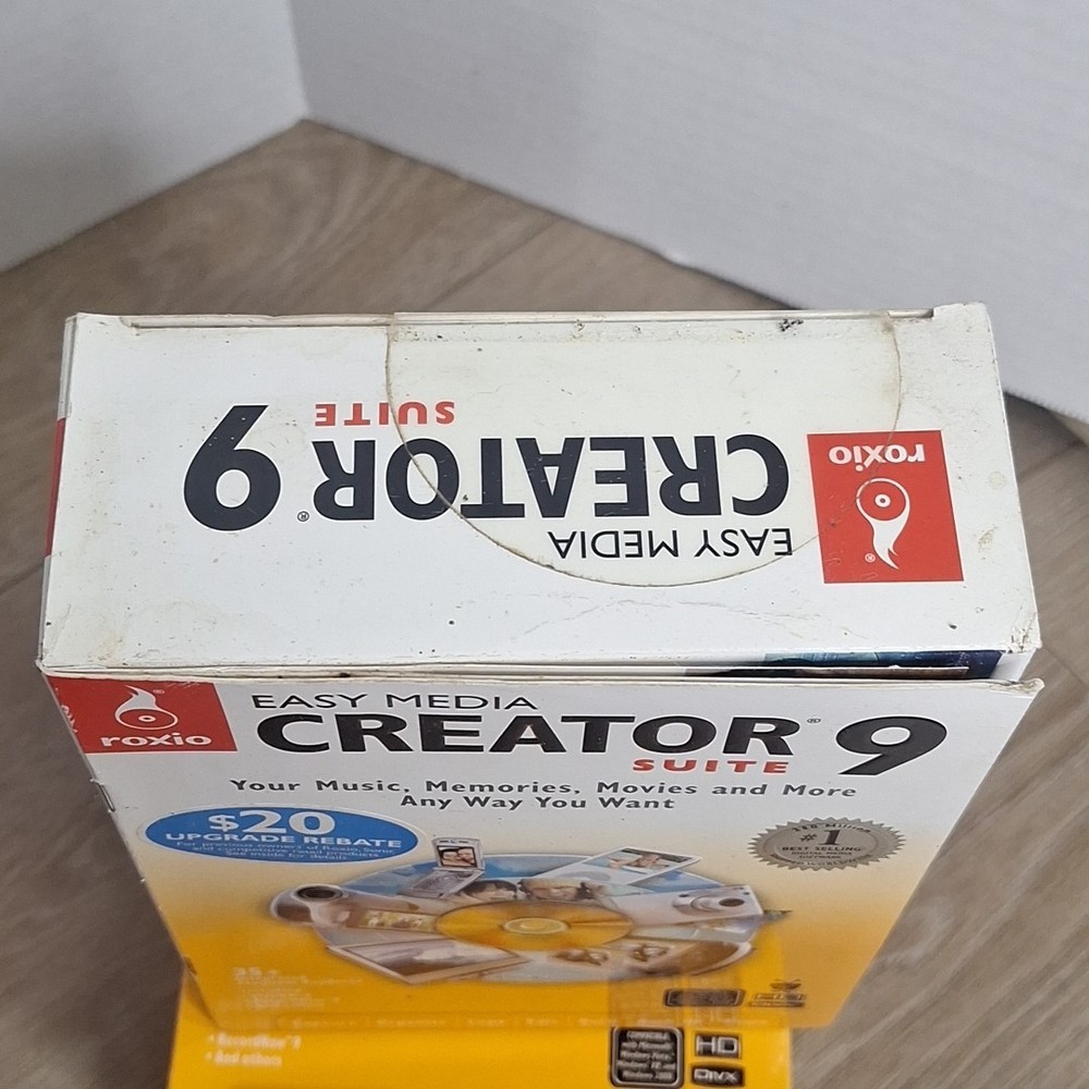 Roxio Easy Media Creator 9 Suite - New