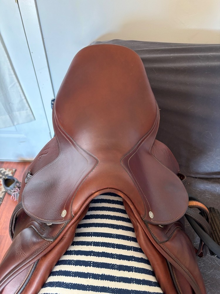 Lightly Used Antares Jumping Saddle 17"