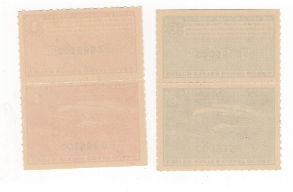 REVENUE STAMP SCOTT# RVB1-RVB2 CAT. VAL. $70