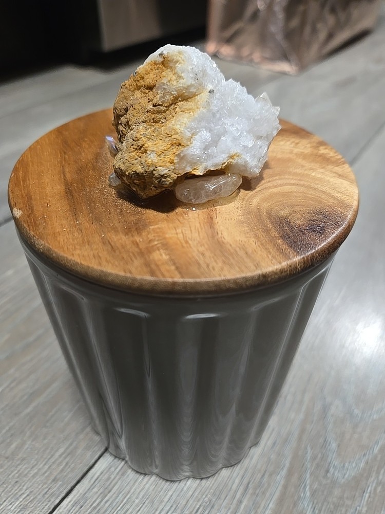 Crystal Top Canister