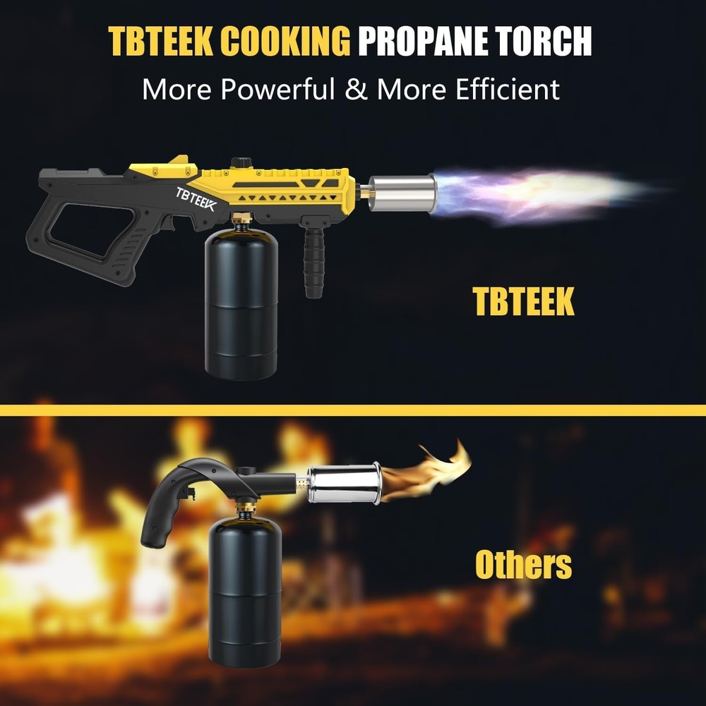 Durable Propane Torch for Precision Cooking, DIY Projects