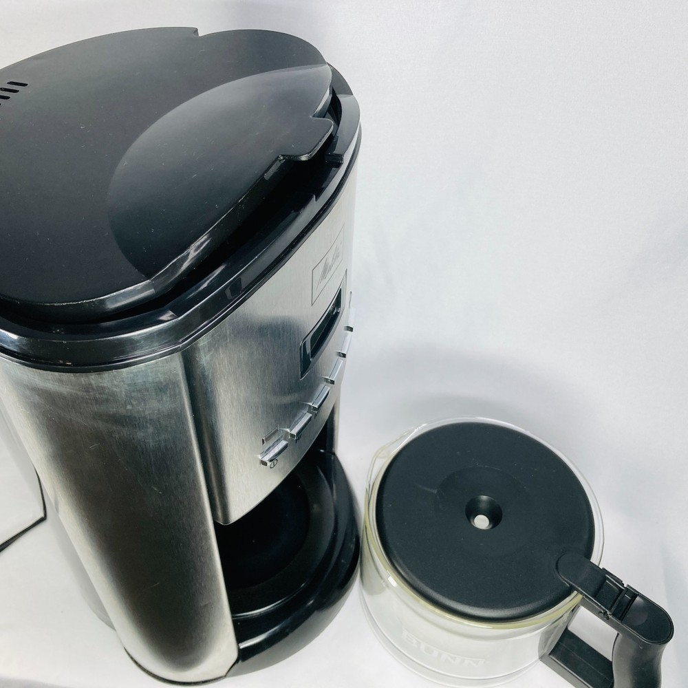 Melitta ME12DSB 12 Cup Programmable Stainless Steel Coffee Maker