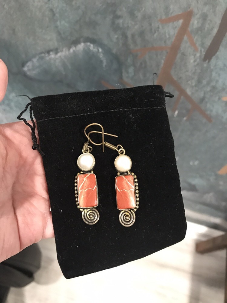 Artisan Made Sterling Silver Earrings