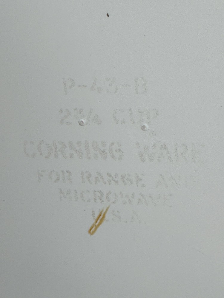 4 pc Set Corning Ware Blue Cornflower P-43 P-41 w Plastic Lid