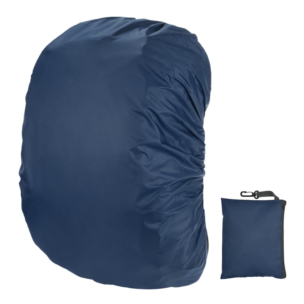 Waterproof Backpack Rain Cover, 30L-40L Backpack Cover [Old Blue]