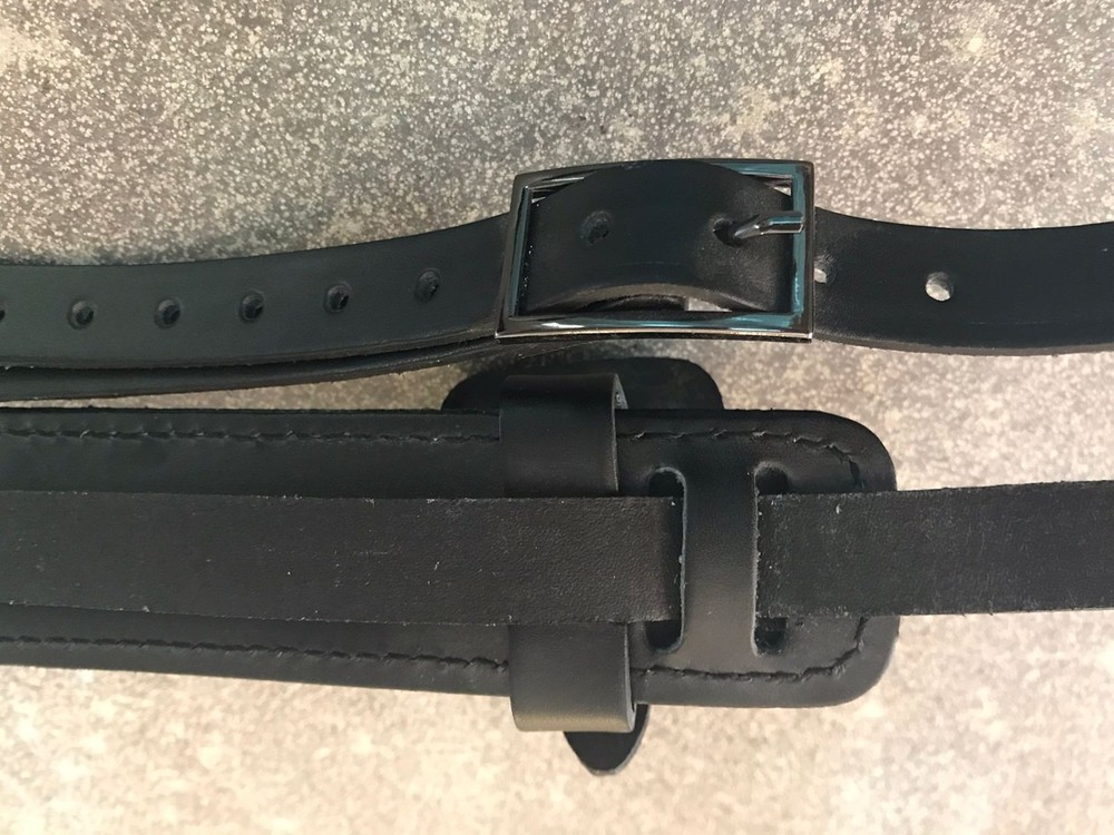 Sword Baldric - leather back sling