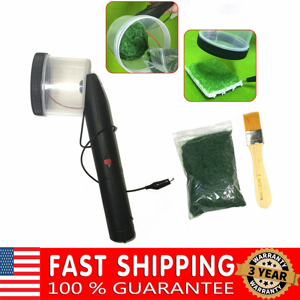 Model Scenery Landscap Hand held Static Grass Flock Applicator Advanced Diorama