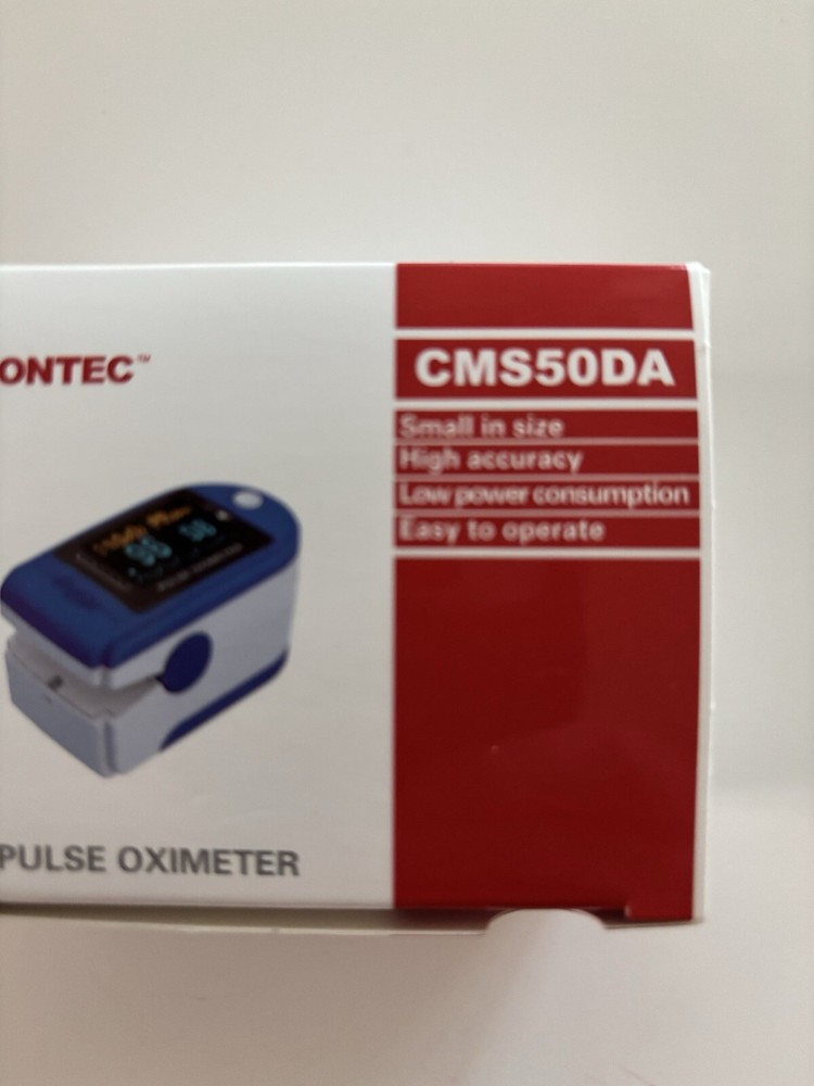 NEW! Contec Pulse Oximeter CMS50DA • New In Box as Shown