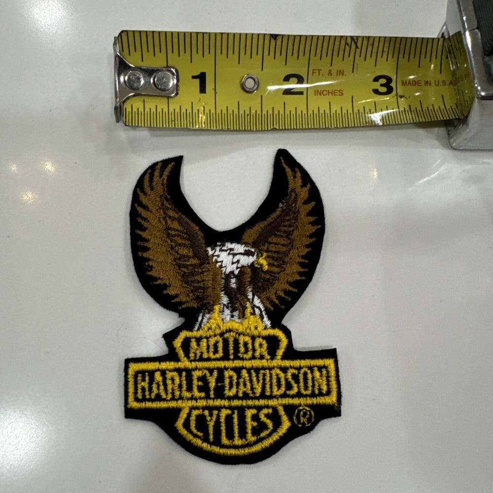 Vintage Old Stock Harley-Davidson Motor Cycles Patch