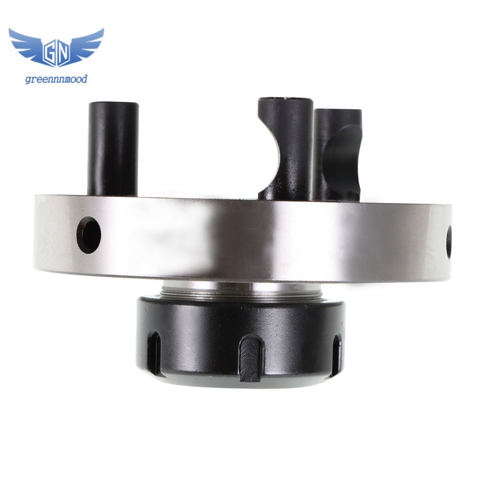 ER40 Collet Chuck 125mm Diameter Compact Lathe Tool Stud 5/8" For Milling