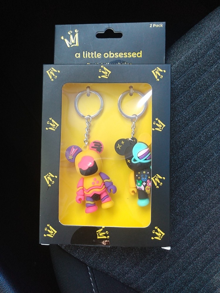 A LITTLE BLESSED BESTIE'S KEYCHAINS - NIB