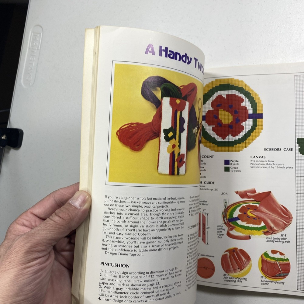 Needlepoint Techniques and Projects A Sunset Book 1st Printing 1977