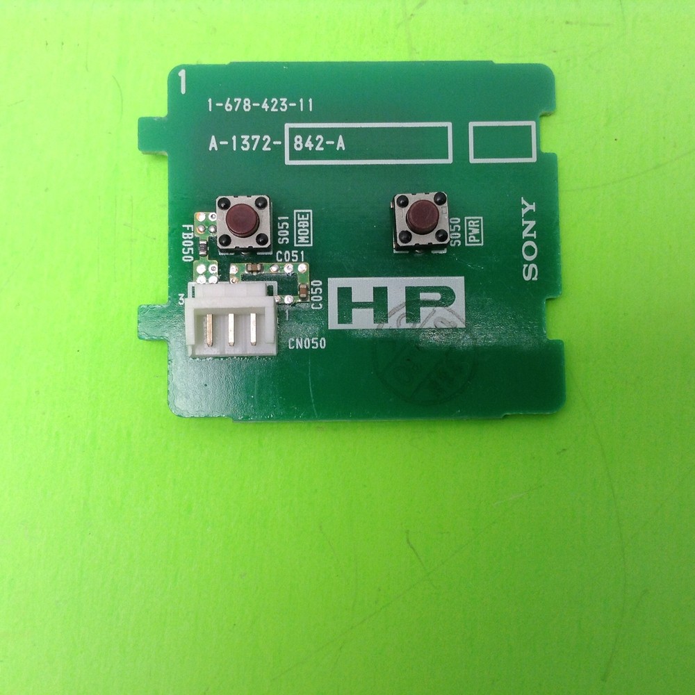 Sony SAT-HD100 Cable HP Button Board Button Board 1-678-423-11 A-1372-842-A