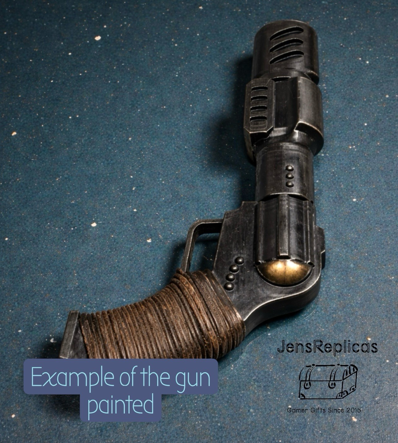 Ronon Dex Blaster Pistol Particle Magnum Stargate Atlantis 1:1 Ronin Assembled