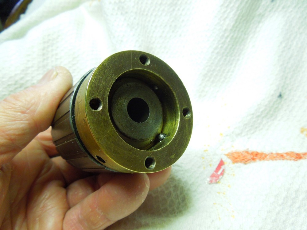 Jacobs Chuck No. 34 Drill Chuck 0-1/2" capacity BRASS LATHE MOUNT ?
