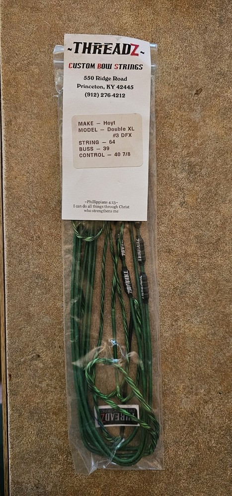 String Set For HOYT DOUBLE XL By THREADZ