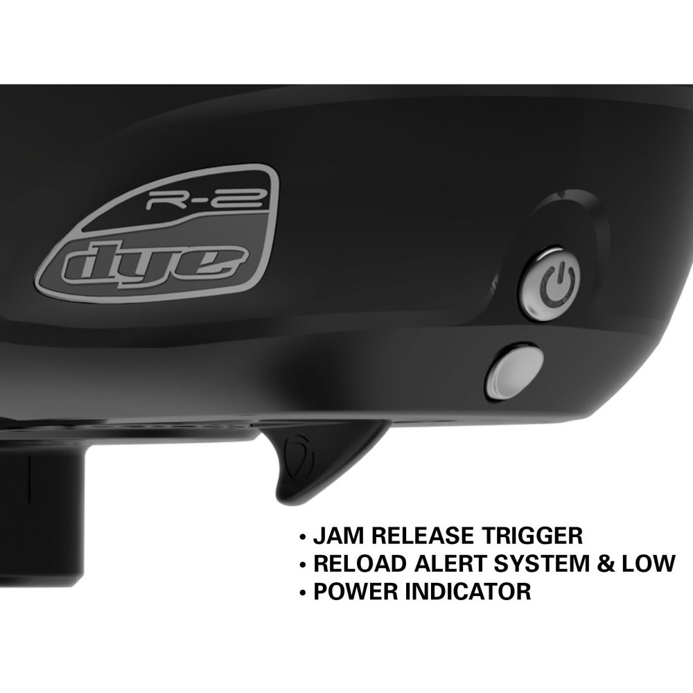 Dye R2 Loader / Hopper - Black / Black - Paintball