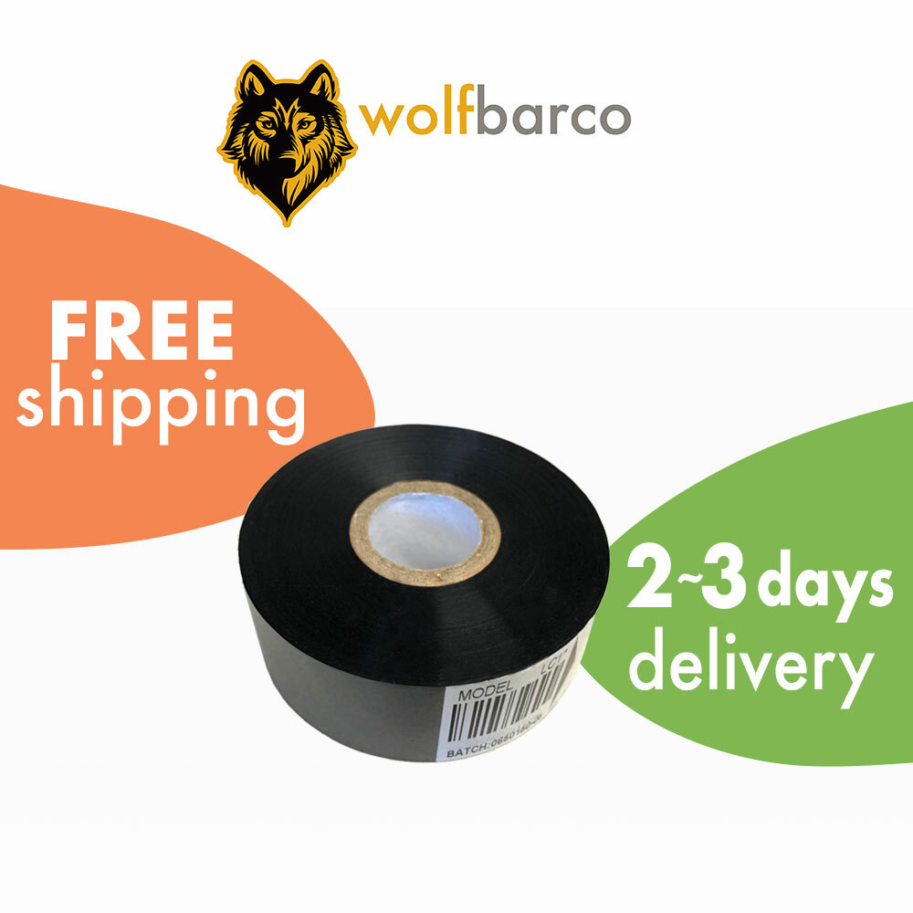 48 Rolls 1.5" x 400' (38 mm x 122 m) Hot Stamping Foil 1" Core, for Coding Devic