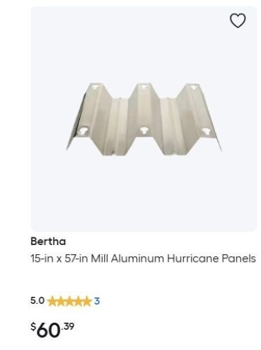 Aluminum Storm Panels