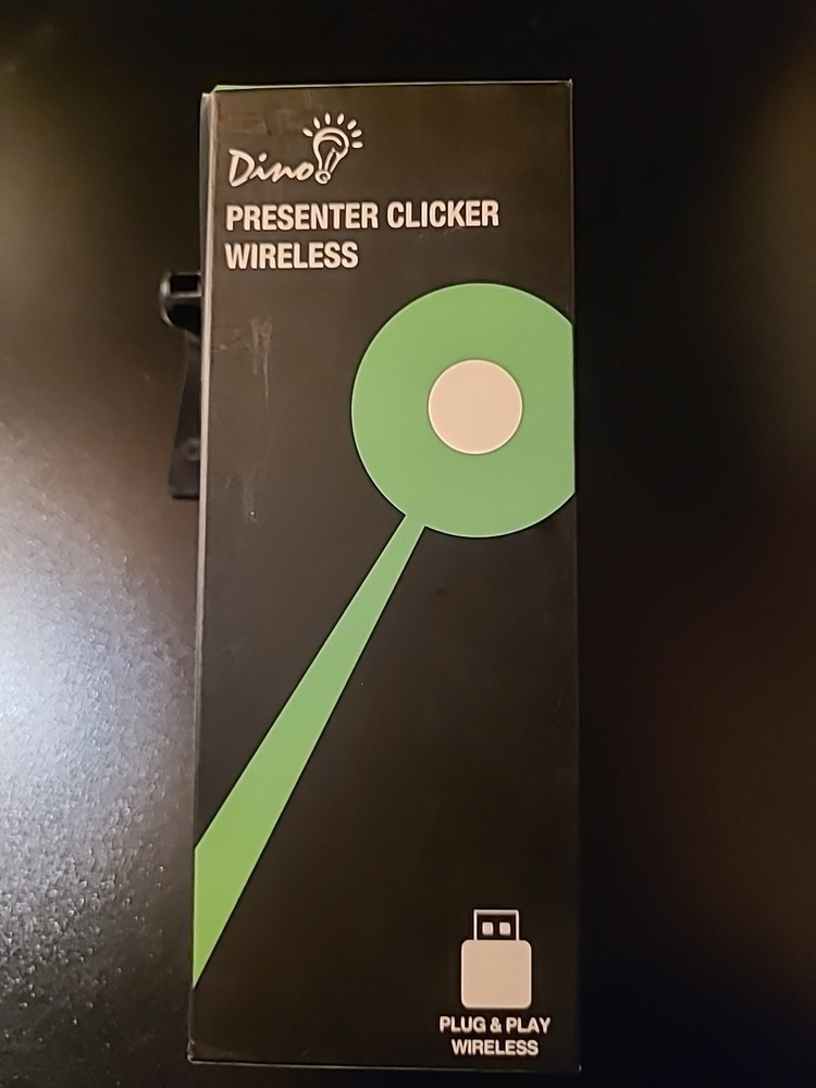 Dino Presenter Clicker Remote Control Presentation Pointer
