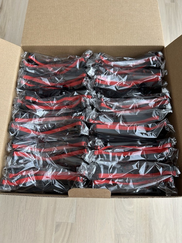 BIGGER Black Red Replacement for ERC30 Printer Cartridge 3+ Boxes 86 Units