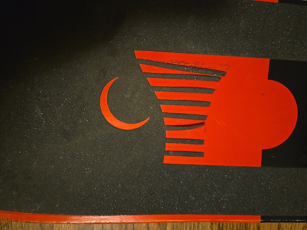 DB Phase 40" Longboard Red and Black With Cloud Ride Wheels