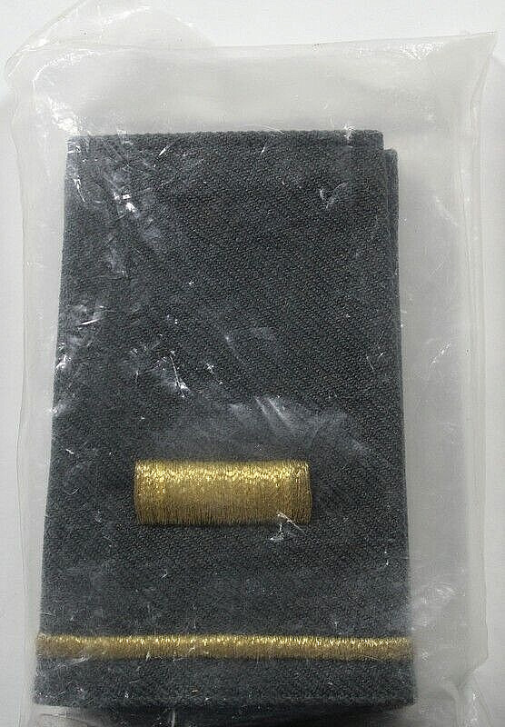 US Army Second Lieutenant Soft Shoulder Boards Small Size Dress Greens Obsolete