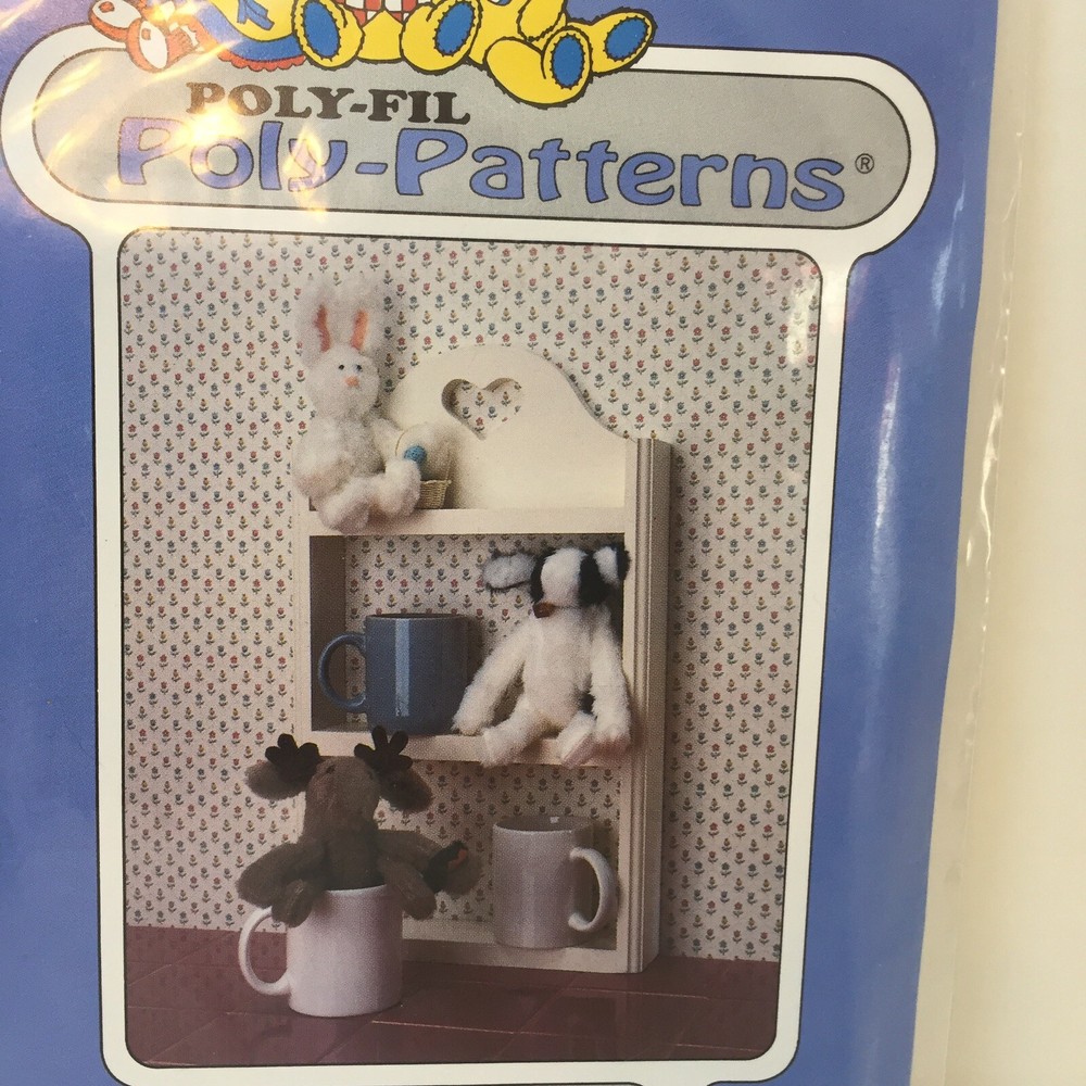 Mug Mates Pattern 9" Cow Rabbit Moose Fairfield