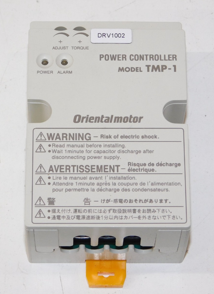 Oriental Motor TMP-1 Power Controller Module Speed Governor Unit 115/230V Japan