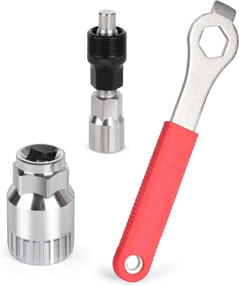 Bike Crank Removal Tool, Bicycle Crank Puller, Bottom Bracket Removal Tool for E