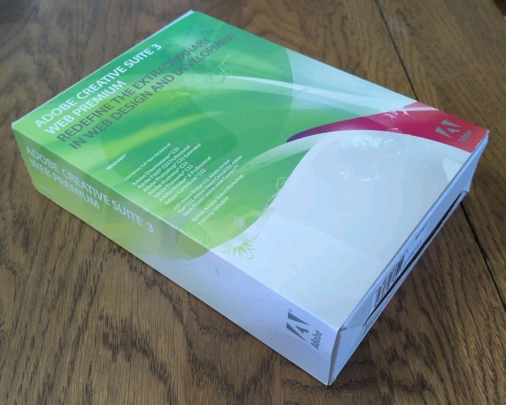 Adobe Creative Suite® 3 Web Premium, Upgrade Edition w/ Macromedia Studio MX