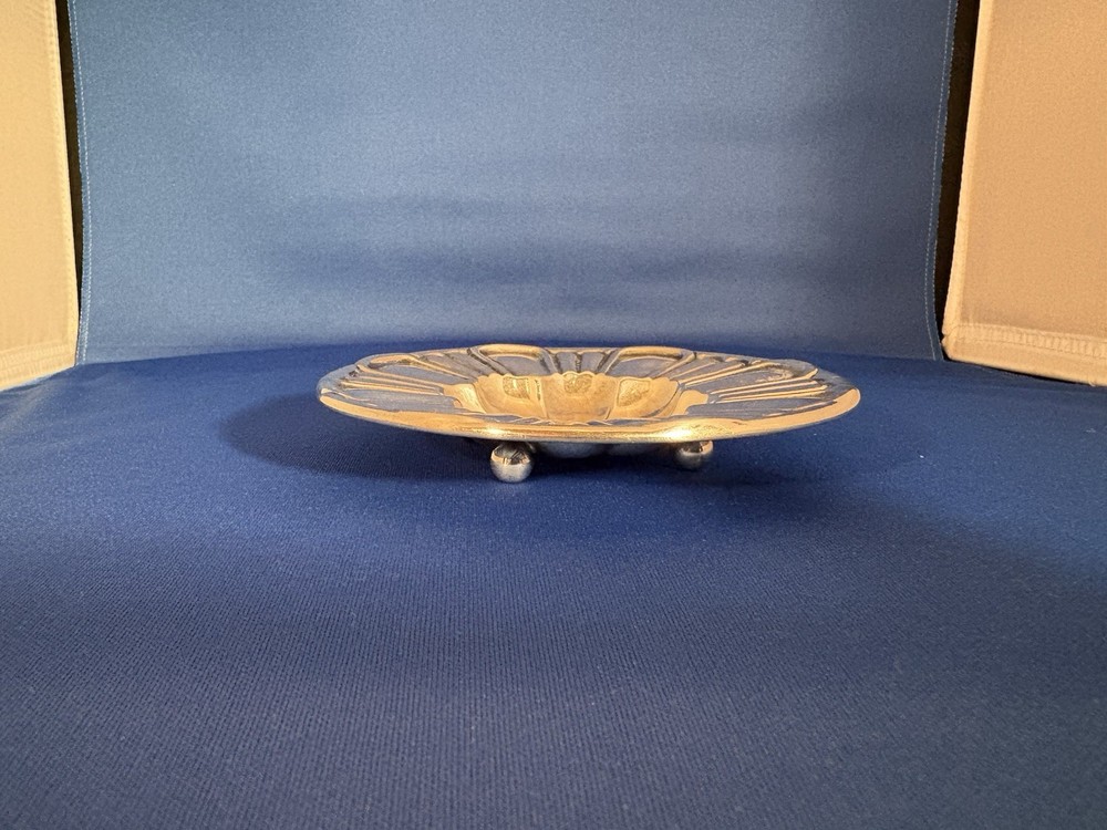 Antique Sterling Silver Pin Dish