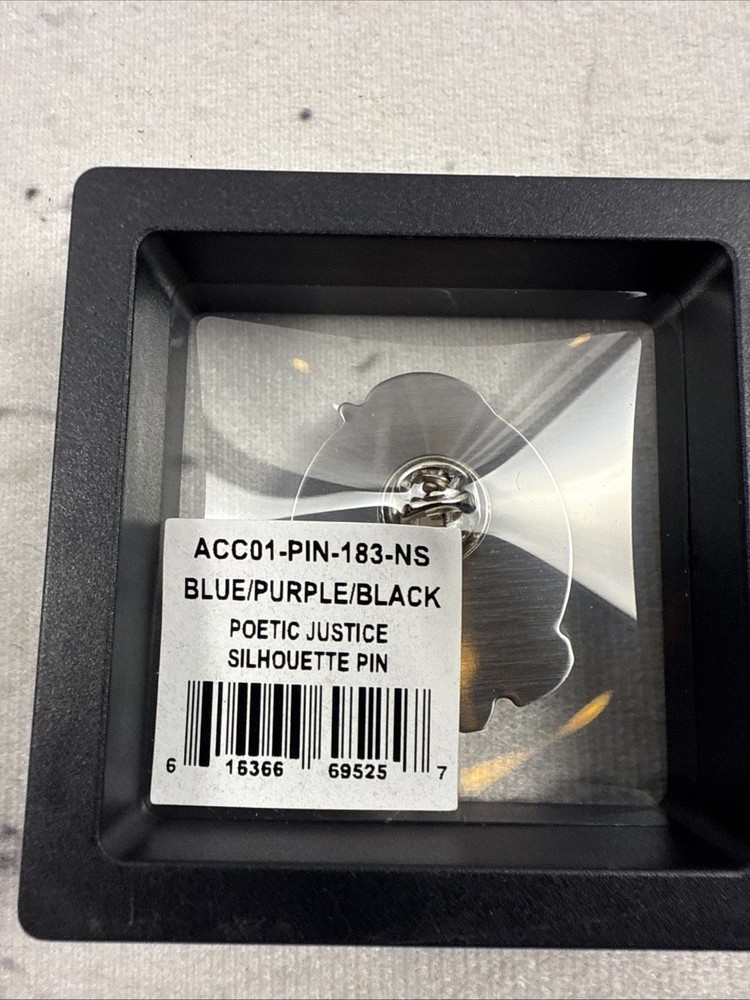 Headgear Hat Pin Poetic Justice In Display Box