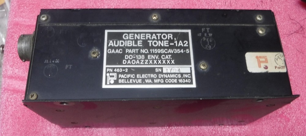 GENERATOR AUDIBLE TONE     FREE SHIPPING