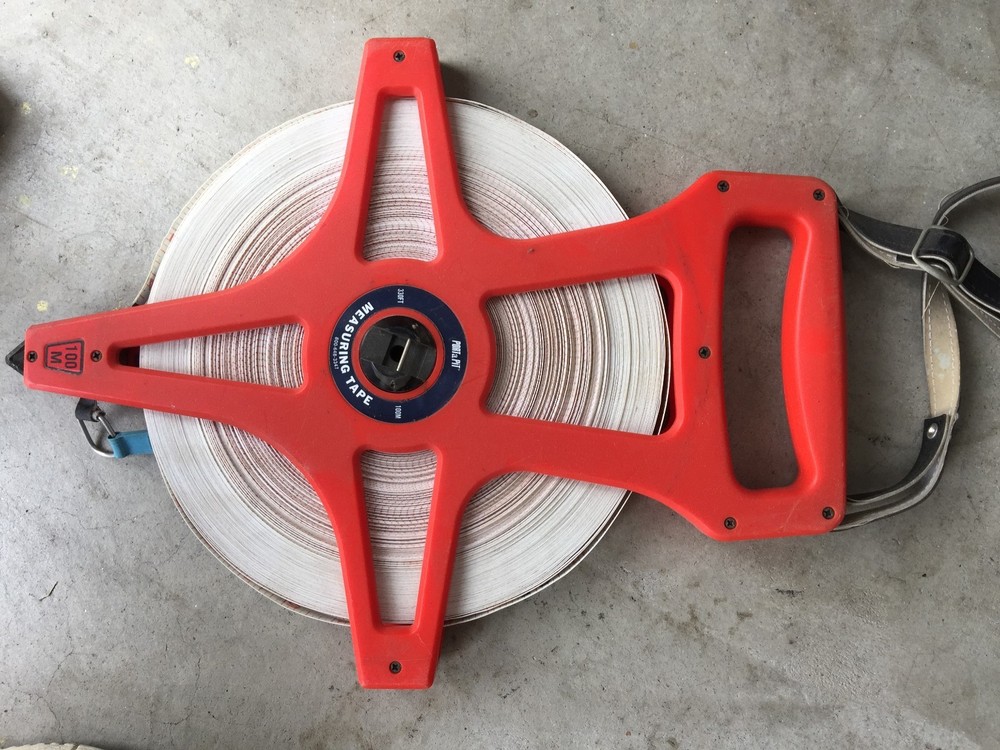 open reel measuring tape