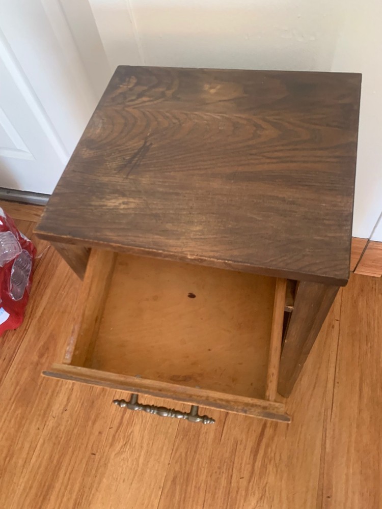 mid century end table