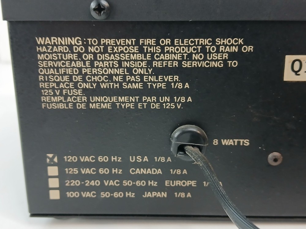 Vintage Audio Control Ten Plus Octave Equalizer Tested Working USA Silver Face